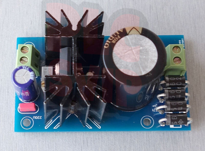LT1083CP Linear adjustable voltage regulated DC power supply kit DIY