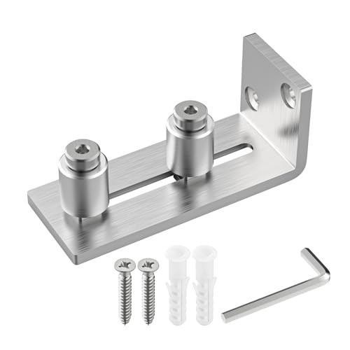 Barn Door Floor Guide for Interior and Exterior Sliding Door Guide, Closet