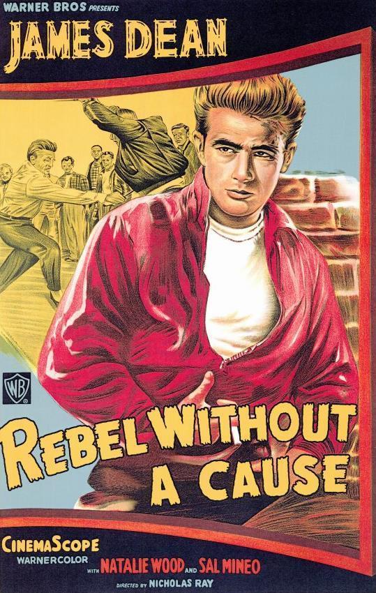 Movie Posters # 46 - 8 x 10 Tee Shirt Iron On Transfer Rebel Without a Cause