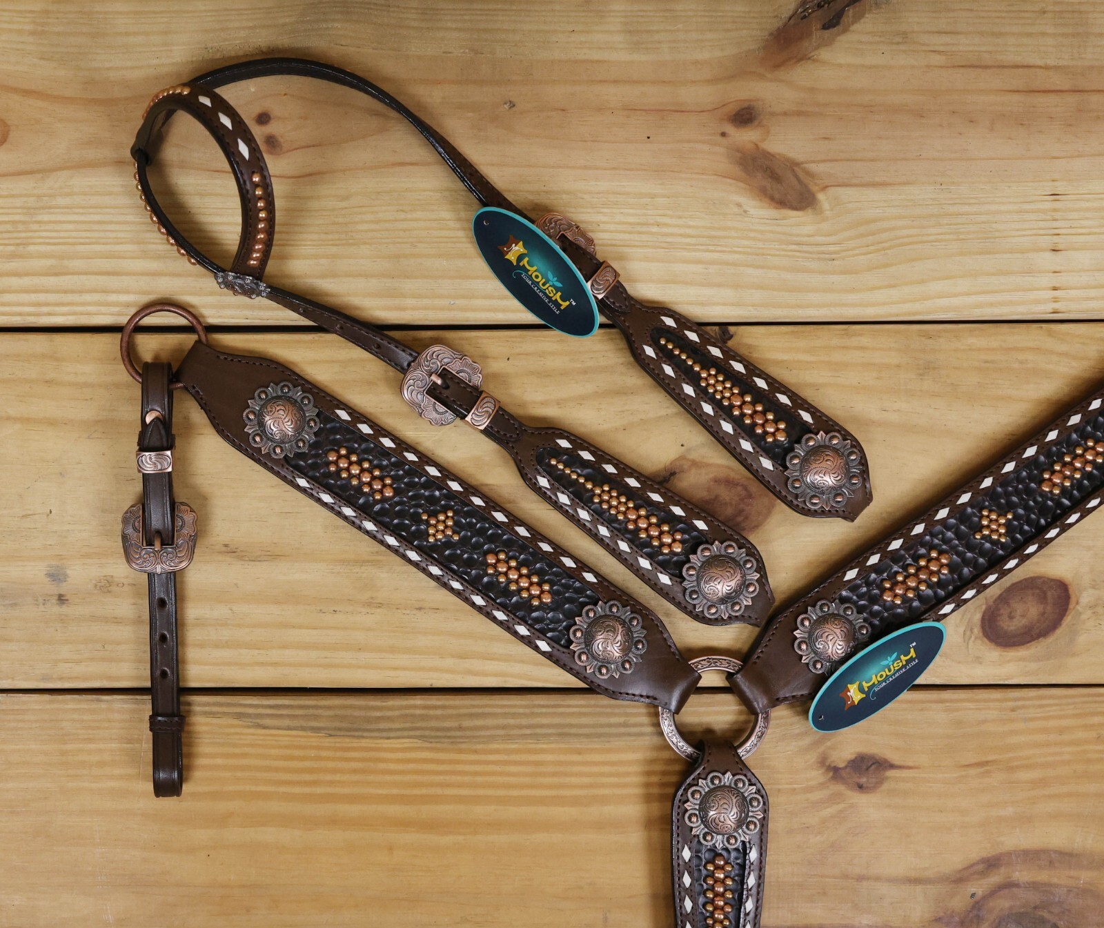 Headstall & Breast Collar Tack Set for Horse