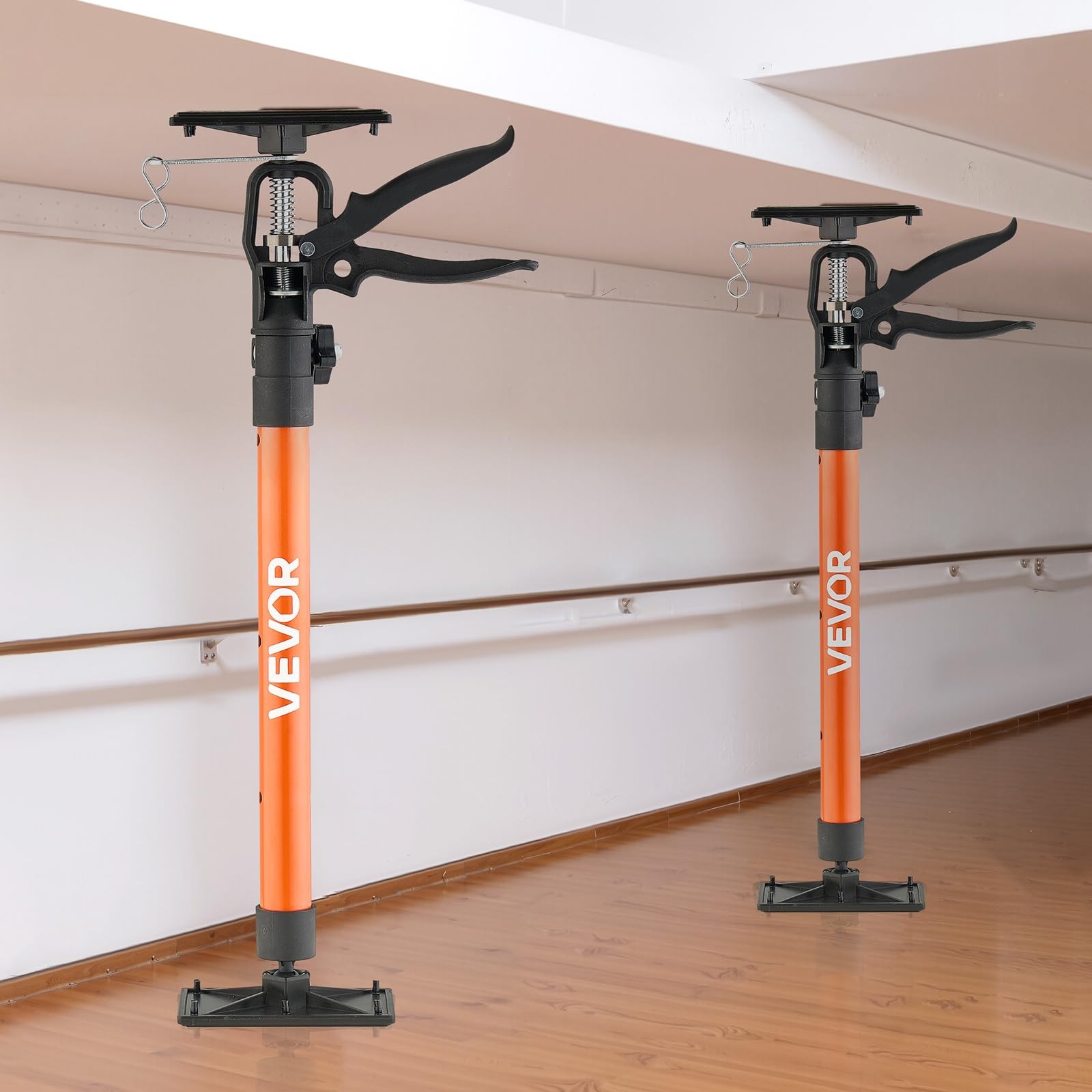 Vevor Cabinet Jack Support Pole 2-Pack Telescopic Steel Support Rod Adjustable 2