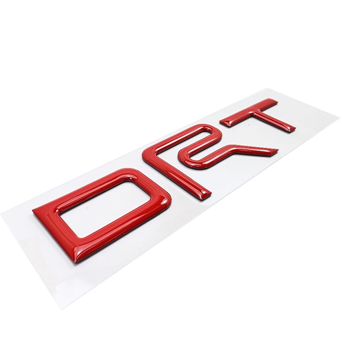 3D RED TRD Domed Coated Front Upper Grille Letters Fits TUNDRA 2022-2026 US Made