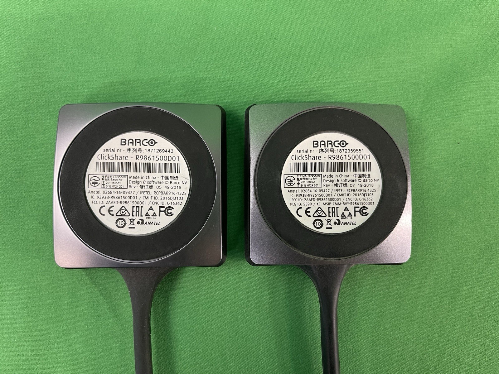 Barco R9861500D01 ClickShare USB Type-A Wireless Button for Presentation System
