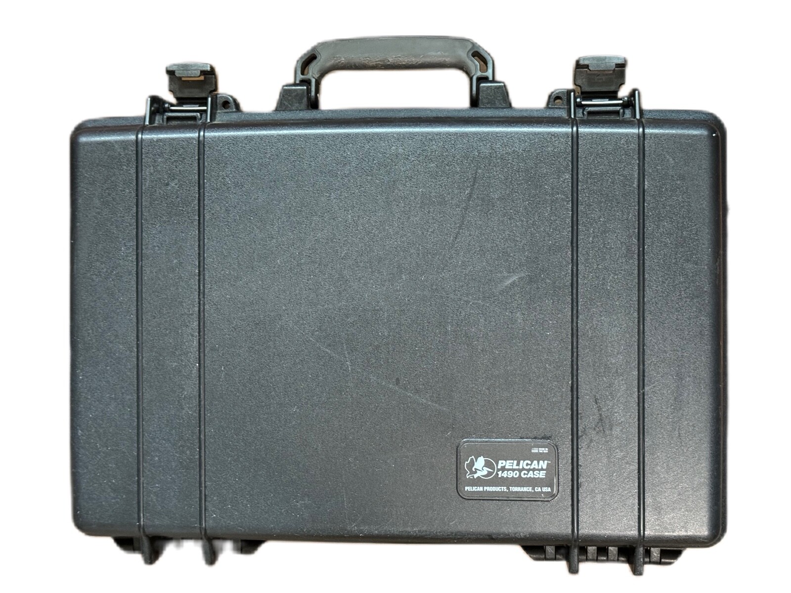U.S. Military Waterproof Pelican 1490 Protector Laptop Case WITH 2 Keys, Grade C