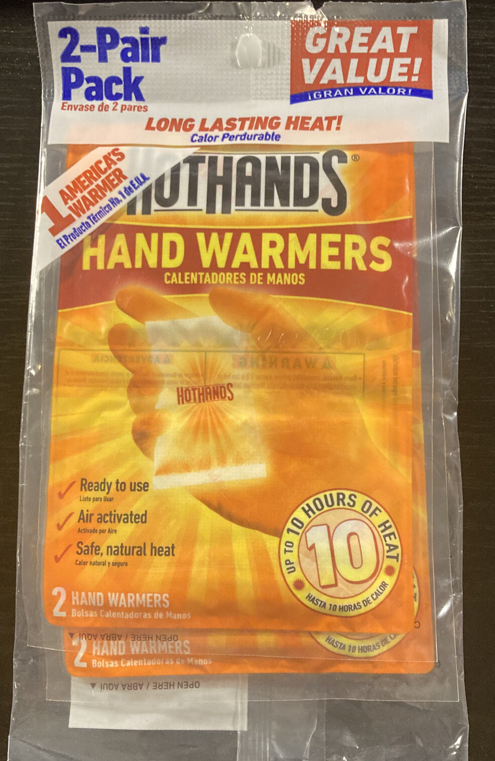 HotHands Hand Warmers 2-Pair Pack  4 total Exp. 7/26