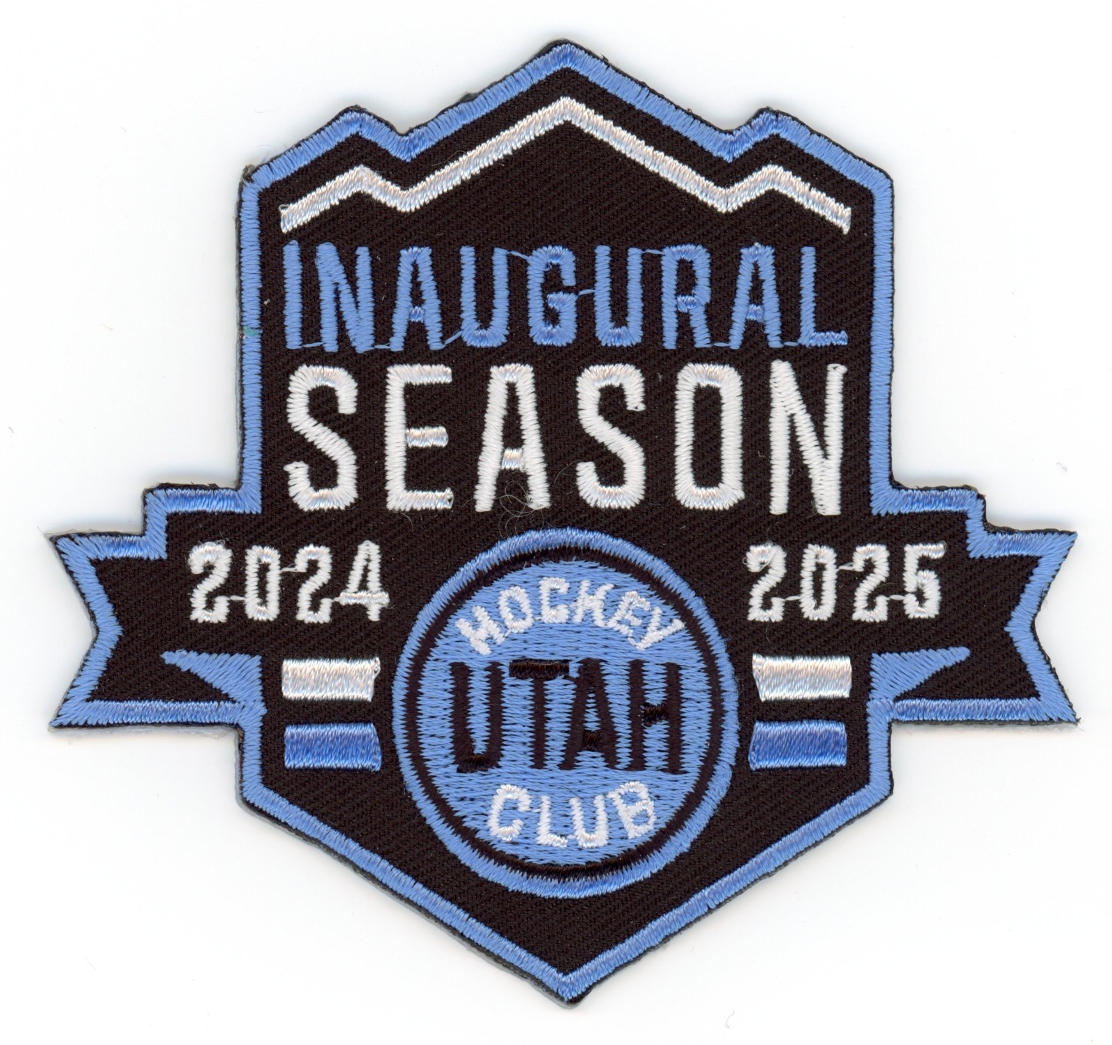 Utah Hockey Club Inaugural Season Patch – 2024-2025 – Stanley Cup Puck Style Bad