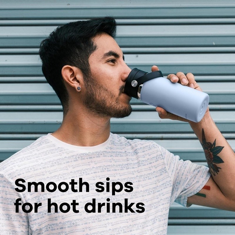 Insulated Water Bottle Hot Cold Drinks Leakproof Flex Sip Lid Dishwasher Safe US