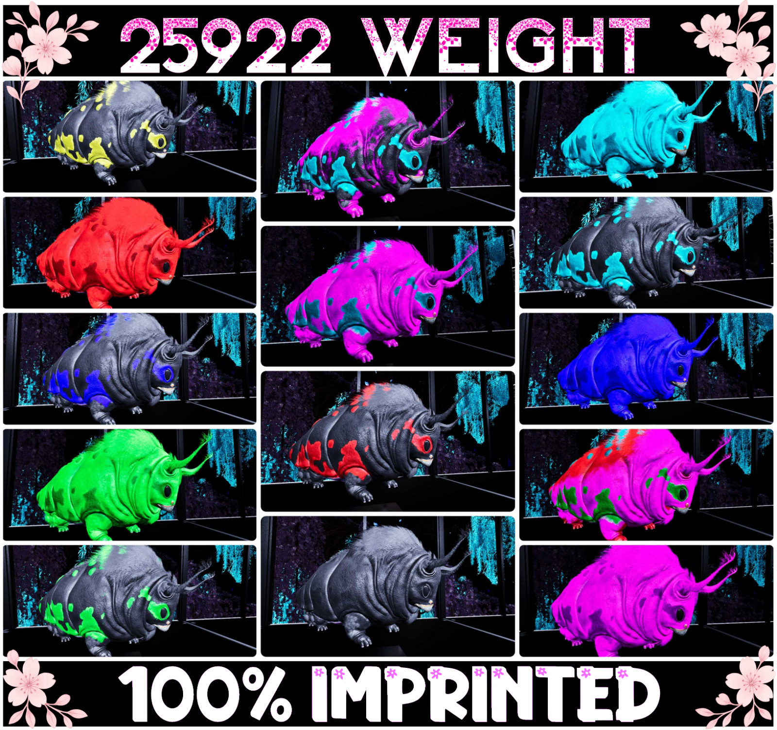 25K MAX WEIGHT Gasbag ARK🌸 Survival Ascended ASA PVE [Gasbags/Gas bags]