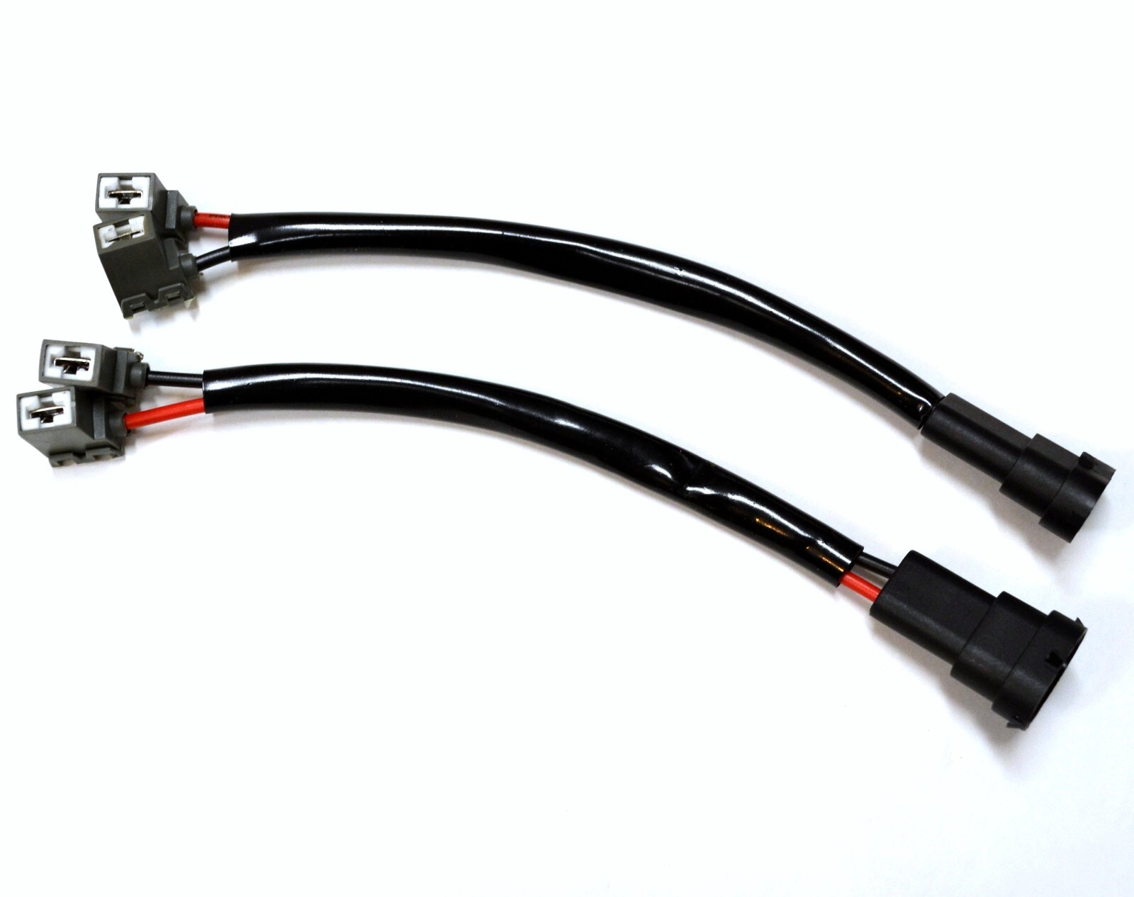Conversion Wire H11 to H7 Two Harness Fog Light Bulb Adapter Socket Lamp Replace