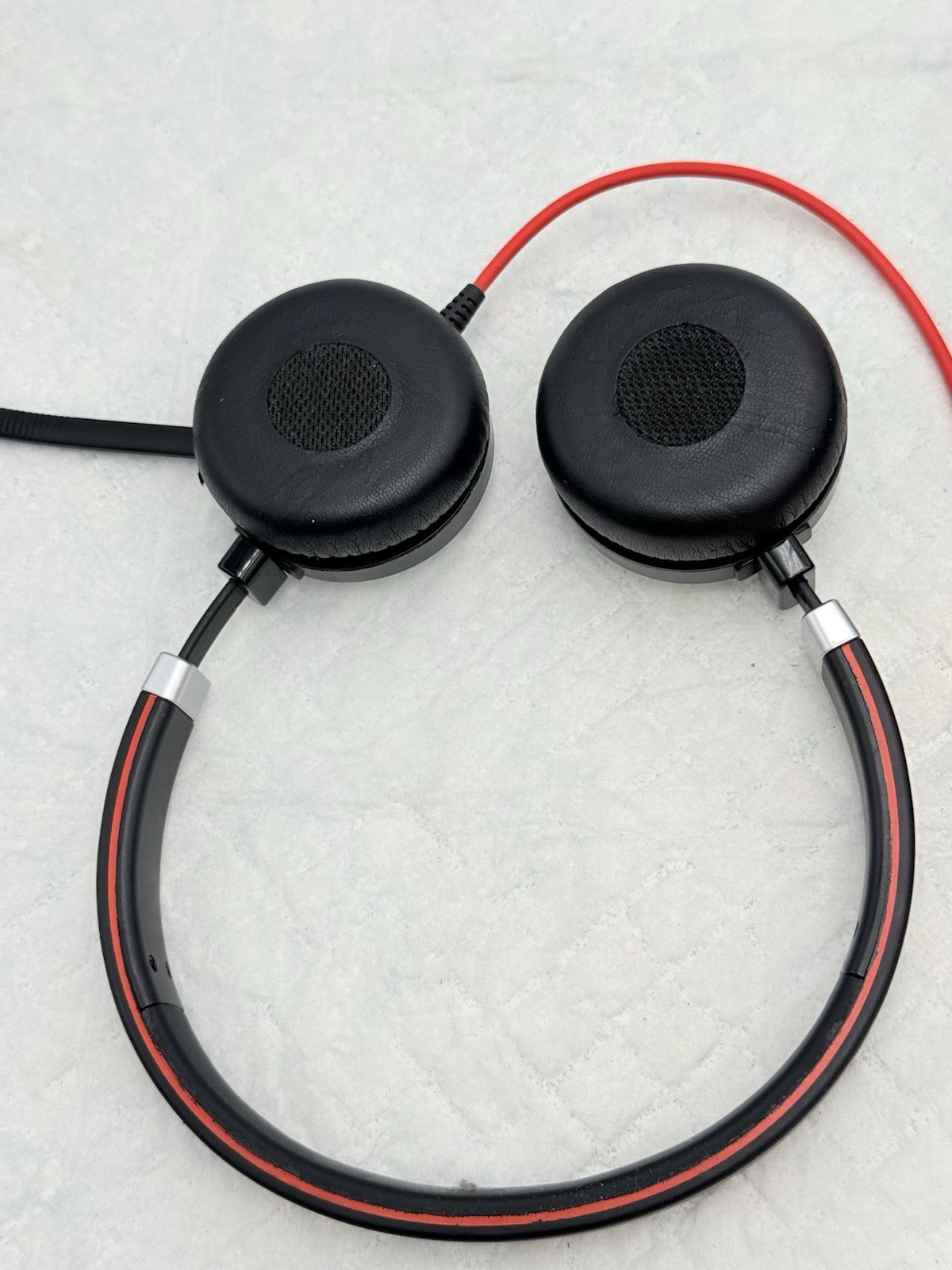 Jabra Evolve 40 UC Mono Headset HSC017 w/ ENC010 USB-A Controller.