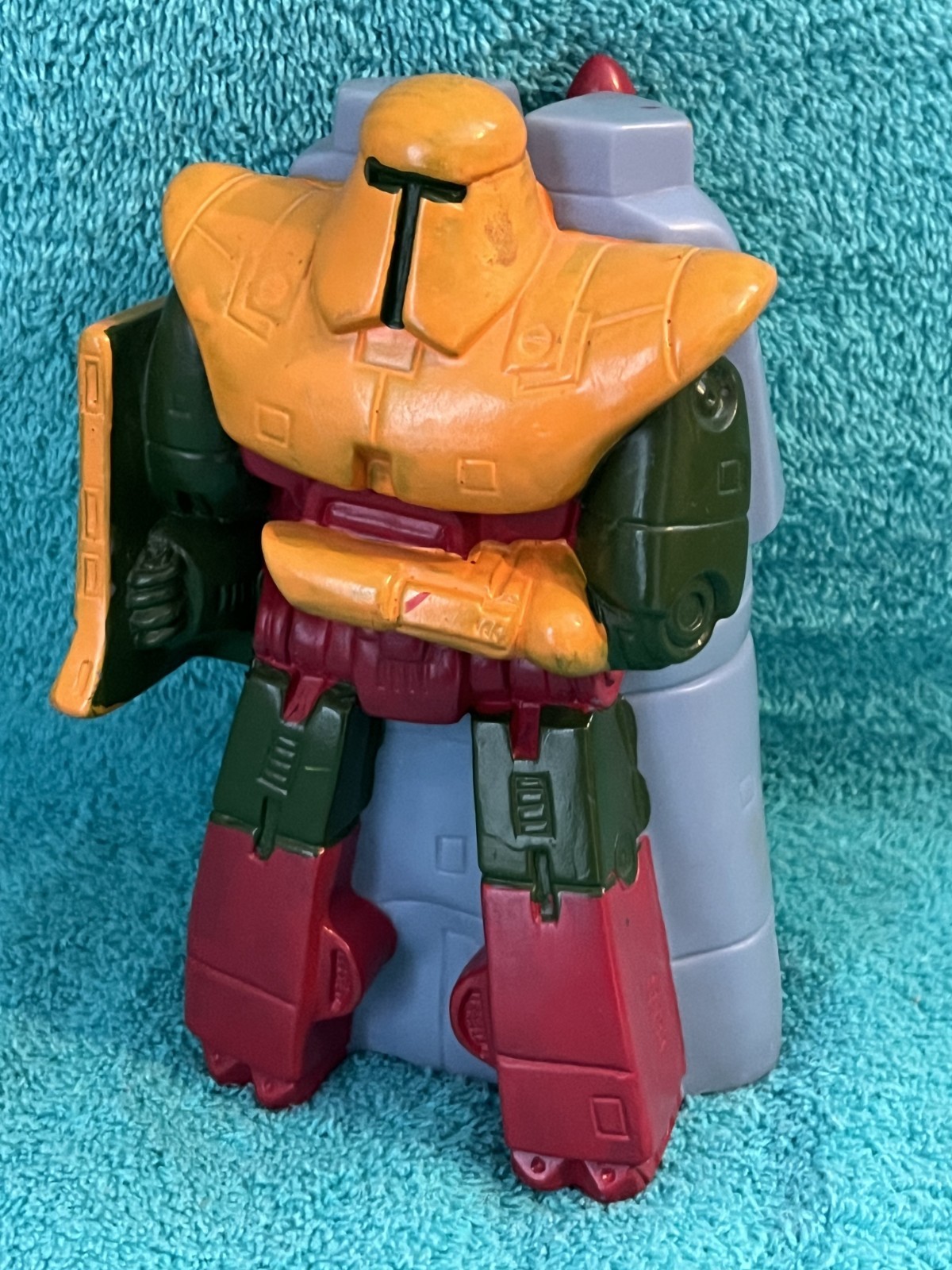 Japanese Anime Robot Vinyl Coin Bank #1 Vintage Item