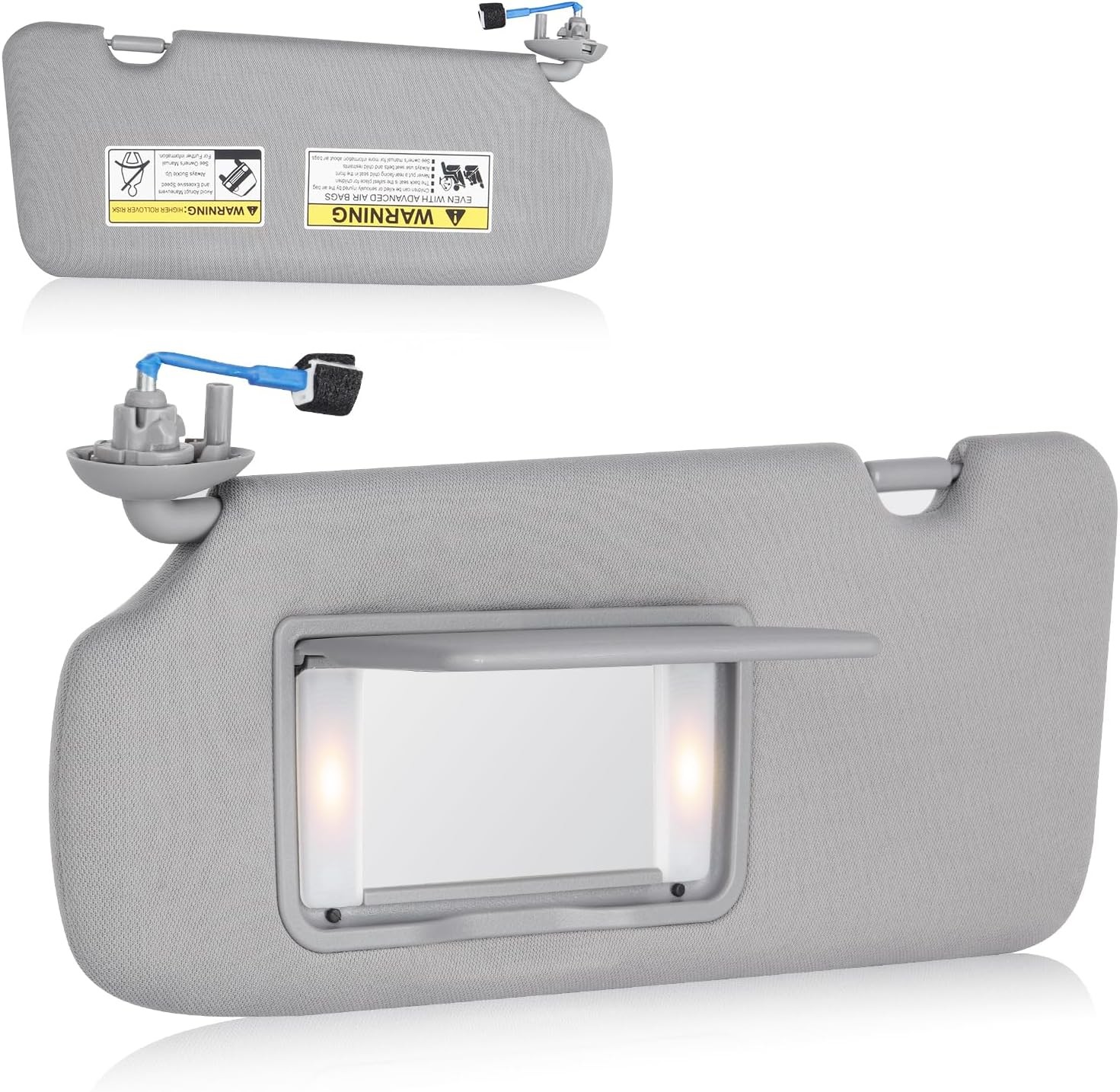 1PC Left Driver Side Sun Visor With Mirror Light For 2017-2022 Honda CR-V CRV US