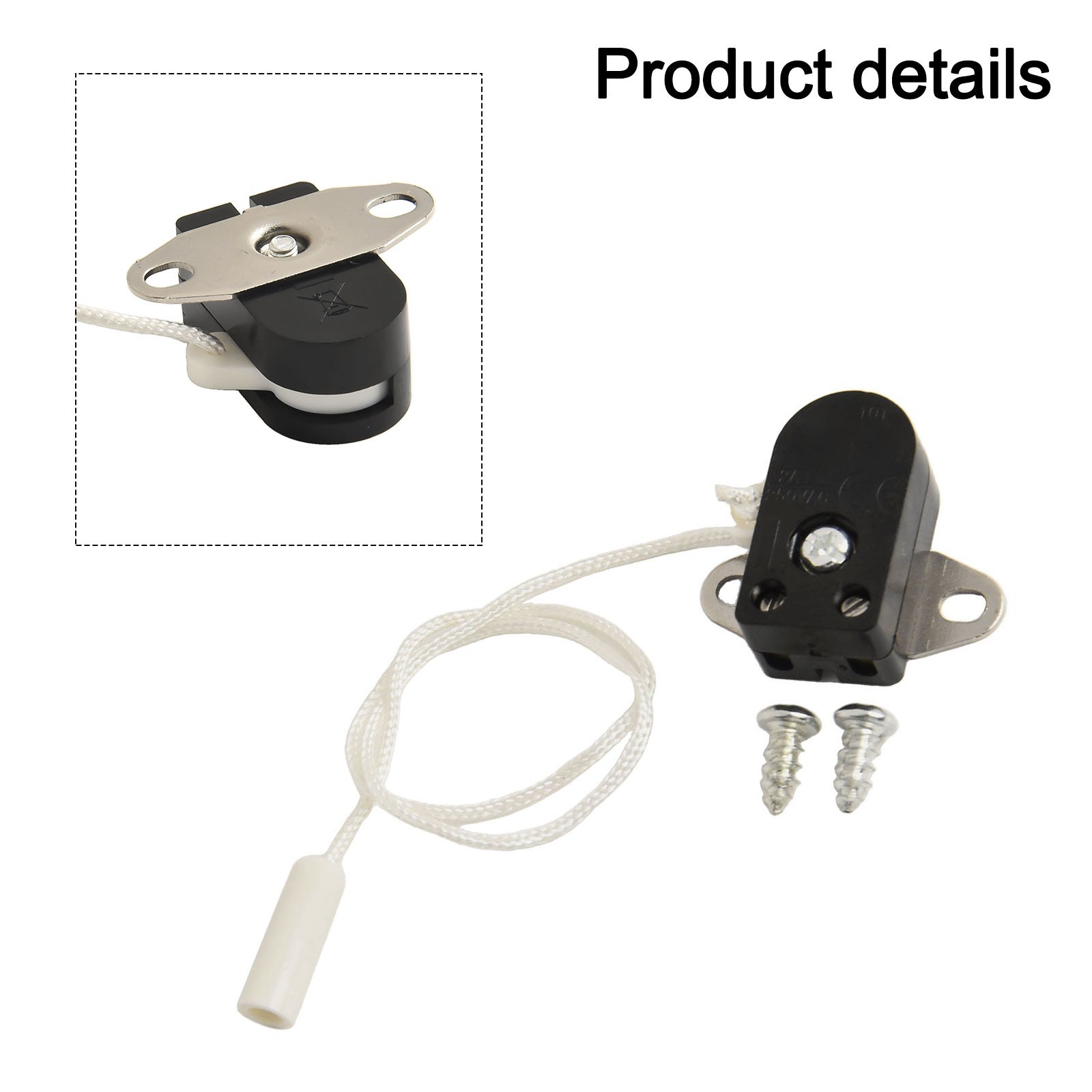 Adjustable cord rotating for pull cord wall light switch for personalized