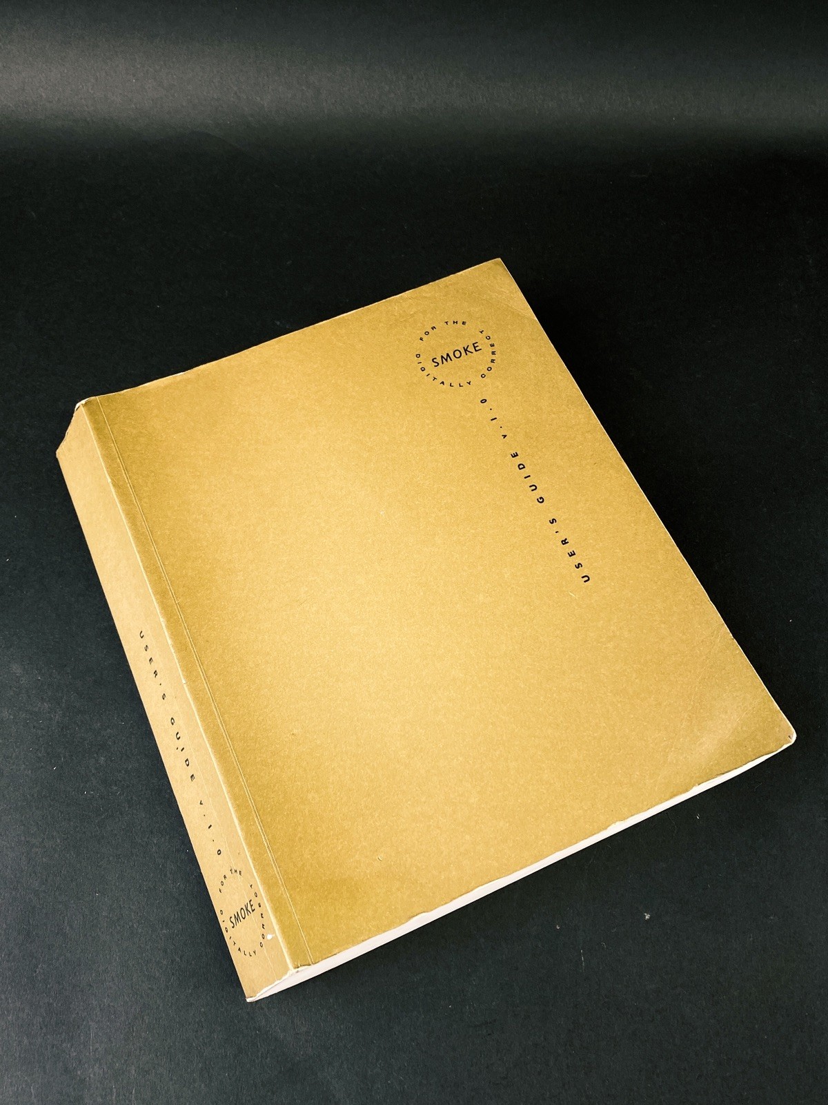 Discreet Logic Smoke User’s Guide Manual Video Editing Post Production Software