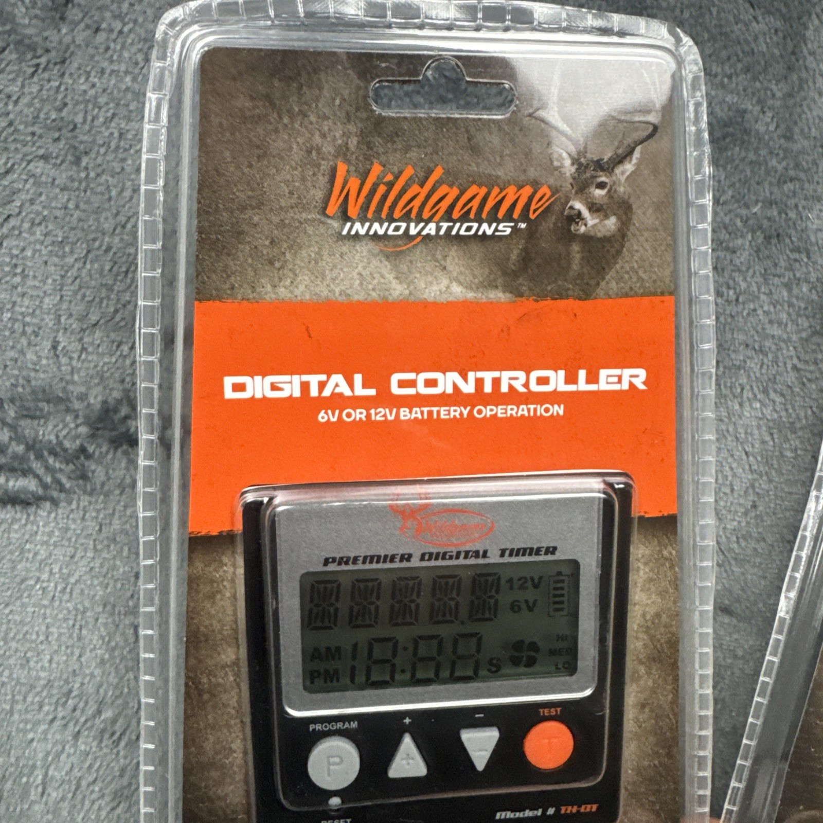2 Pack Wildgame Innovations Digital Controller 6v or 12v Battery LCD Screen