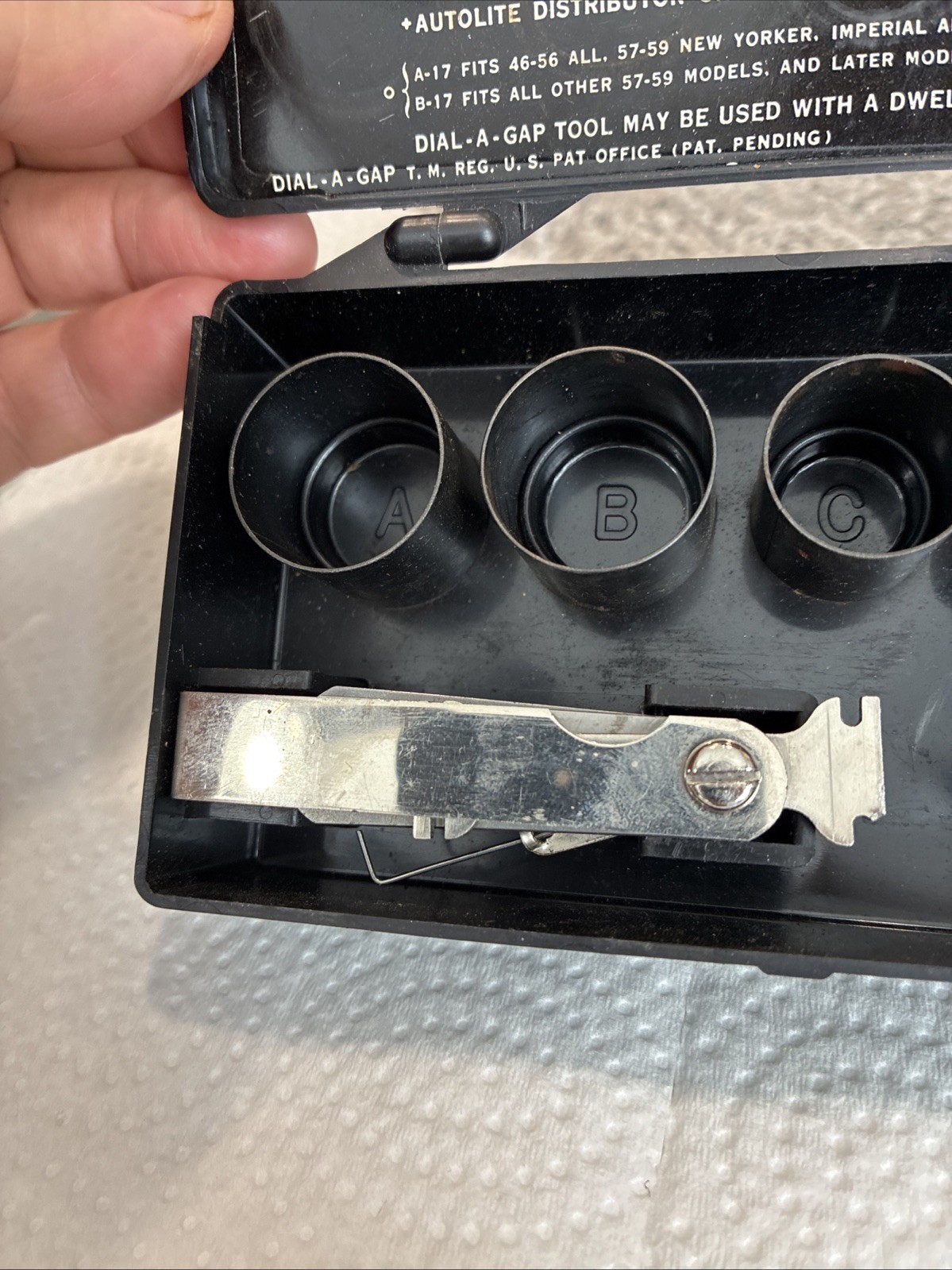 Kastar Precision Professional Tune-Up Tool Kit No. 456 Exc. Condition