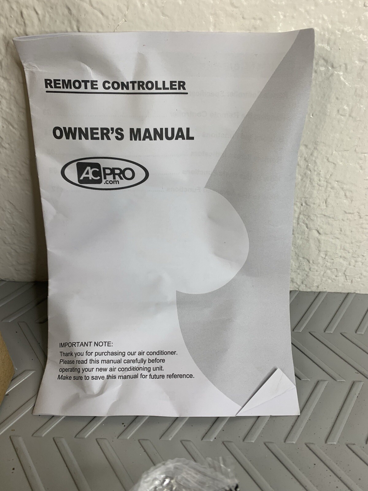 KJR-120X1/TFBG-E A/C Wired Control with additional Remote Control