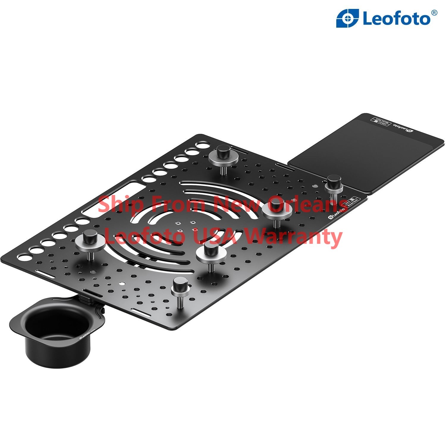 Leofoto LCH-3 Kit Ultimate Laptop Tray Kit | 1/4" and 3/8" Compatible