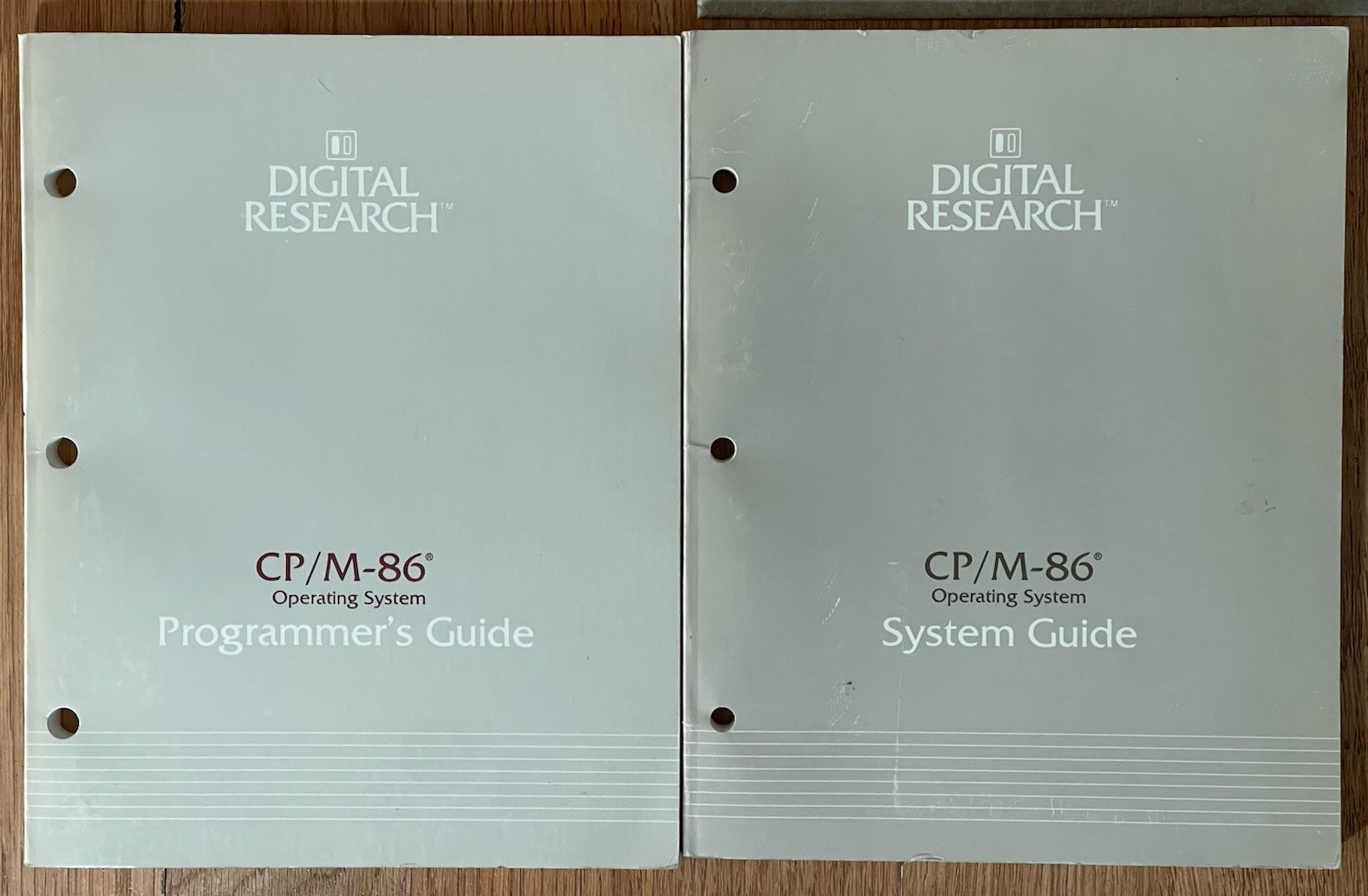 Rare Digital Research 1983 Access Manager CP/M-86 1.1 Disk Set Programmer Guide