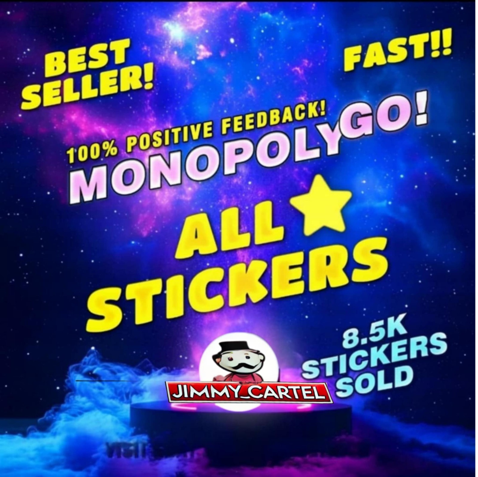 Monopoly Stickers Go 1⭐- 6⭐ ( HAPPY HARVEST WITH LOONEY TUNES ) CHEAPEST PRICES