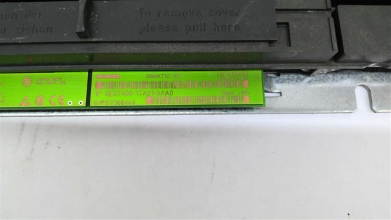 Siemens 6ES7400-1TA01-0AA0 Simatic S7 Subrack