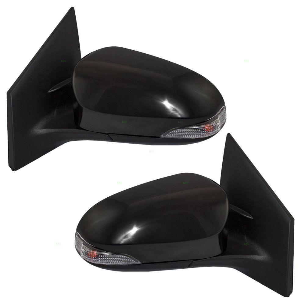 Signal Heated Power Mirror Set For 2014-2019 Toyota Corolla TO1320295 TO1321295