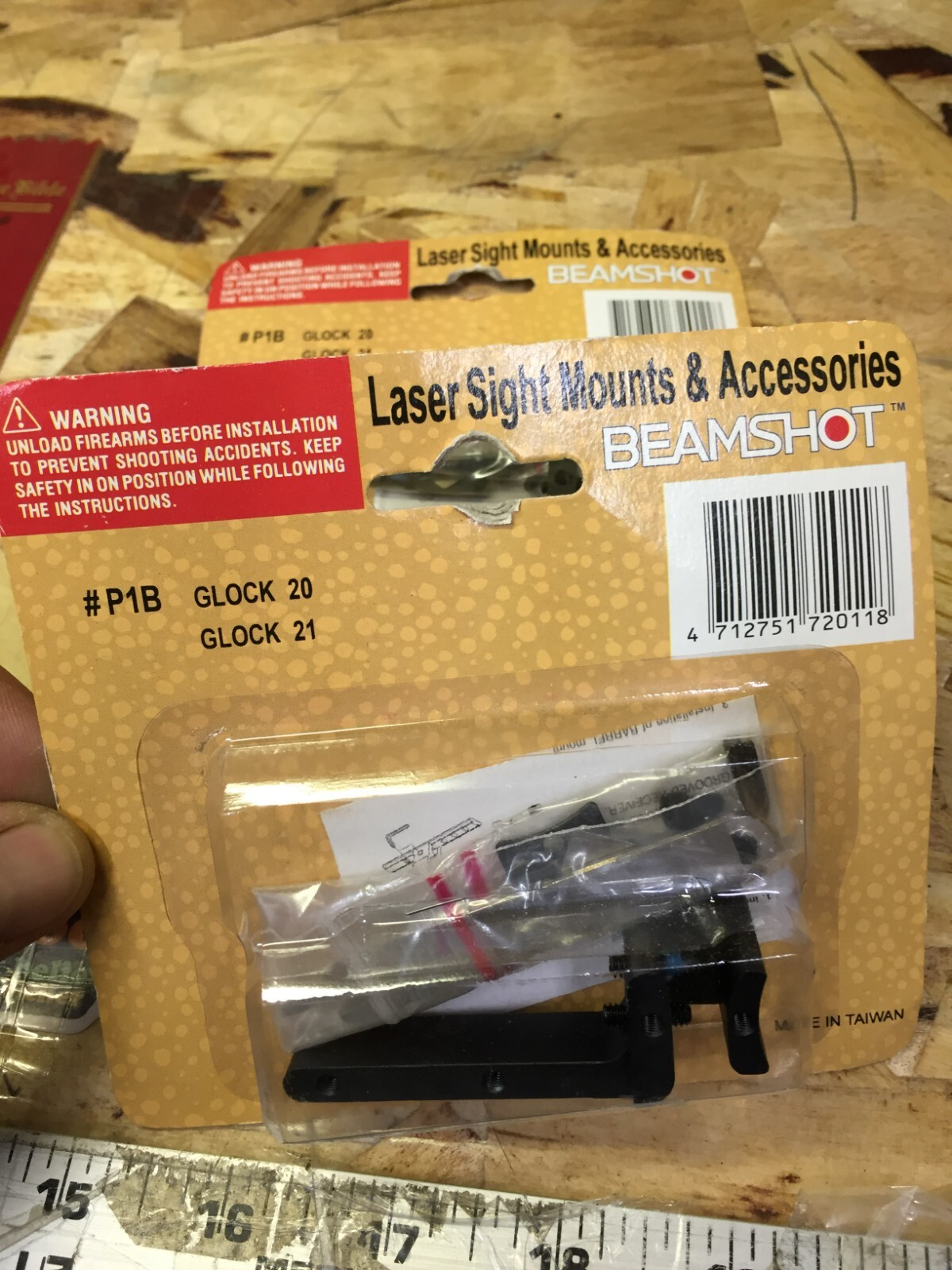 NOS Beamshot Laser Mount # P1B Glock 20 21