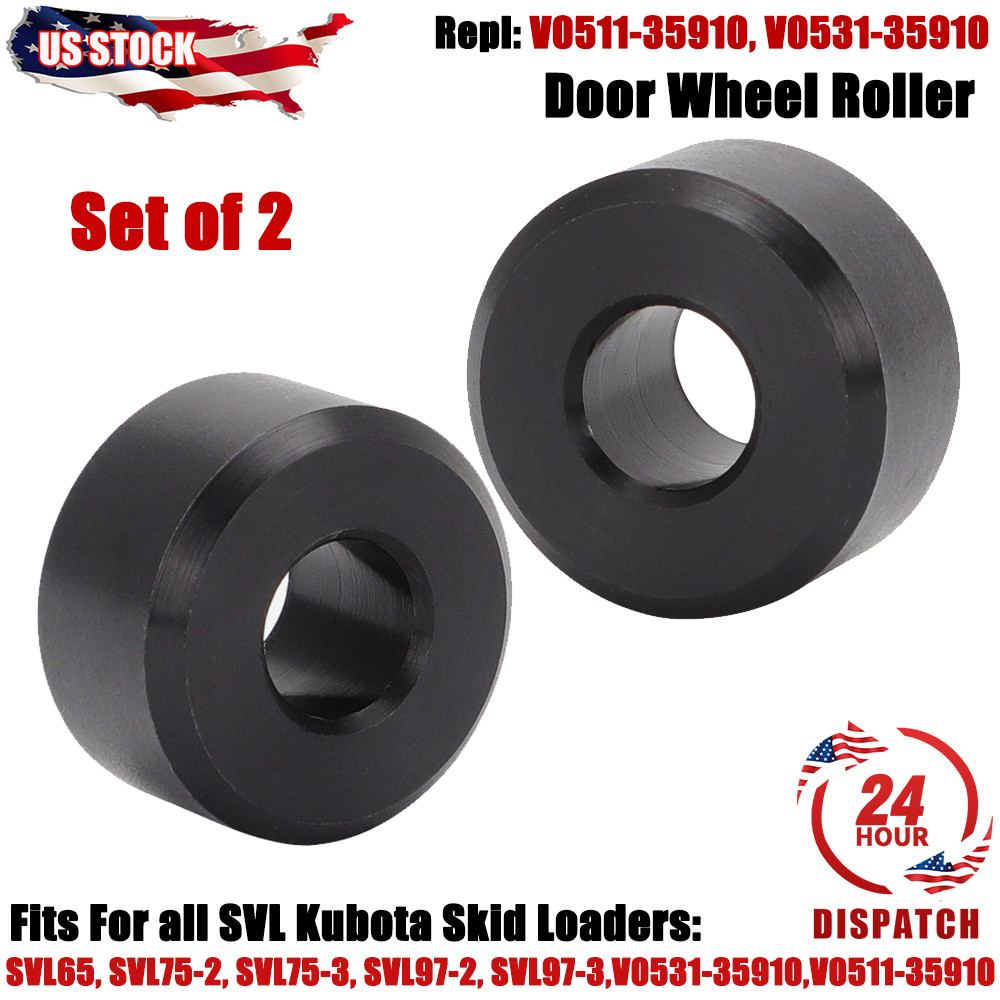 For all SVL Kubota Skid Loaders SVL65 Door Wheel Roller V0511-35910 V0531-35910