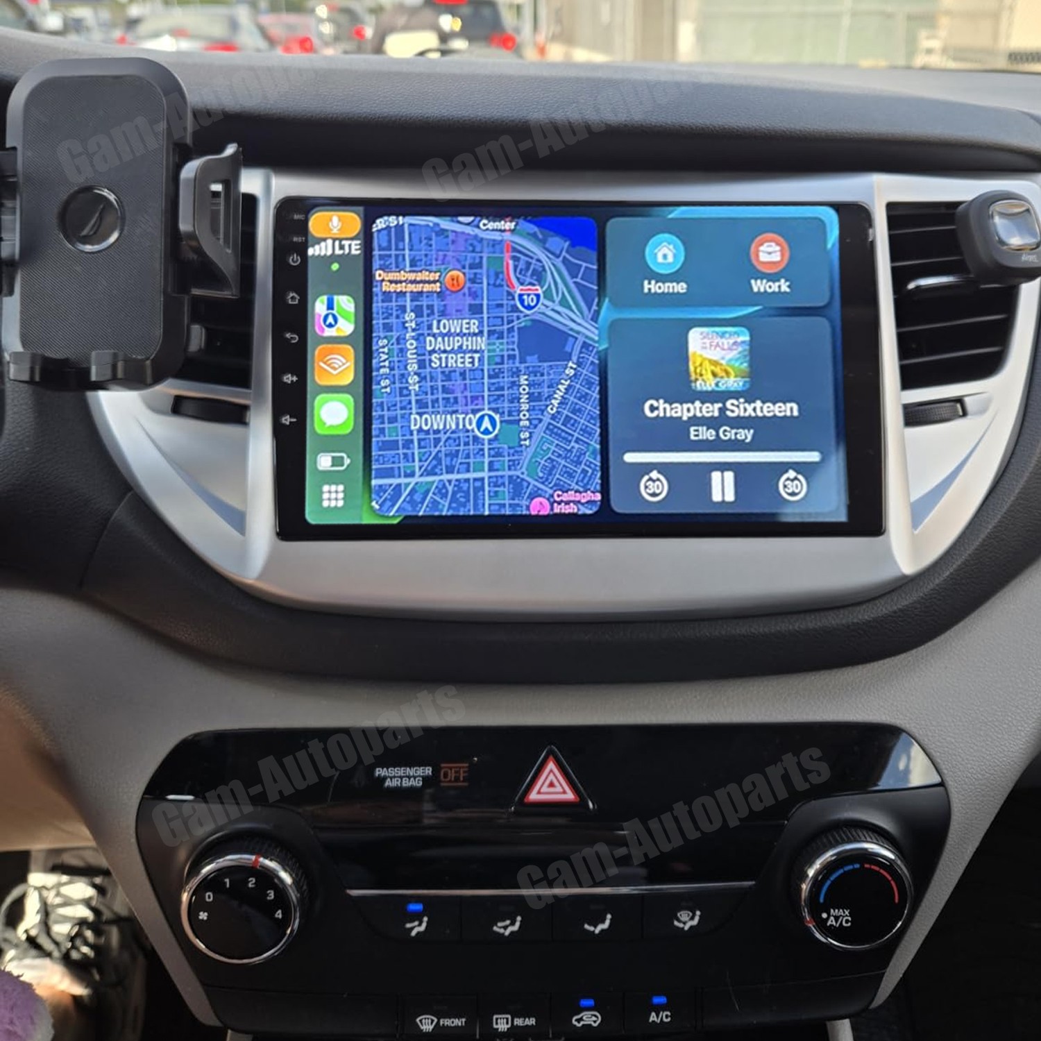 For Hyundai Tucson 2015-2019 Android 13 Apple Carplay Car Stereo Radio GPS 4+64G