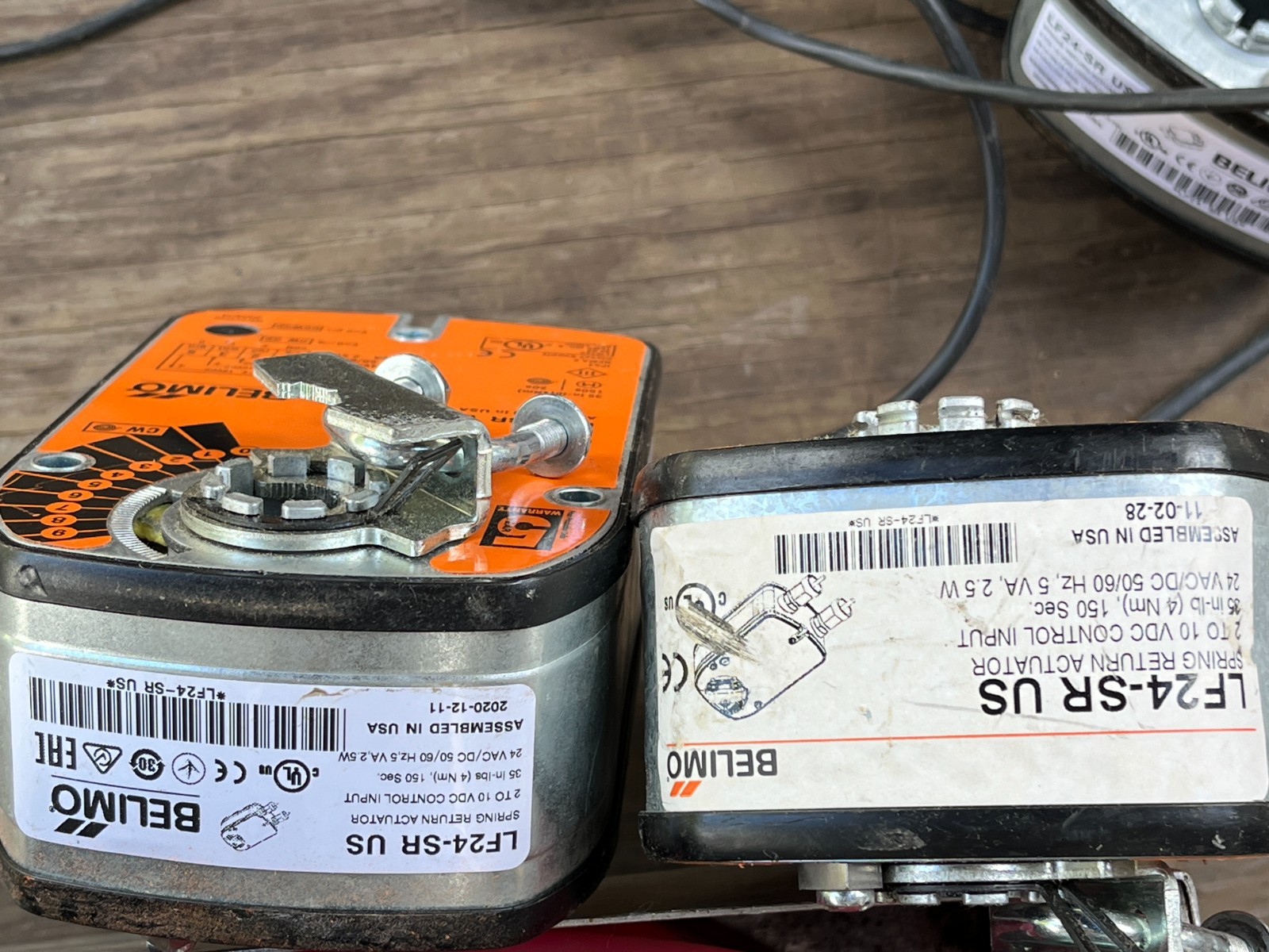 BELIMO LF24-SR US Spring Return Damper Actuator 8 IN THE LOT