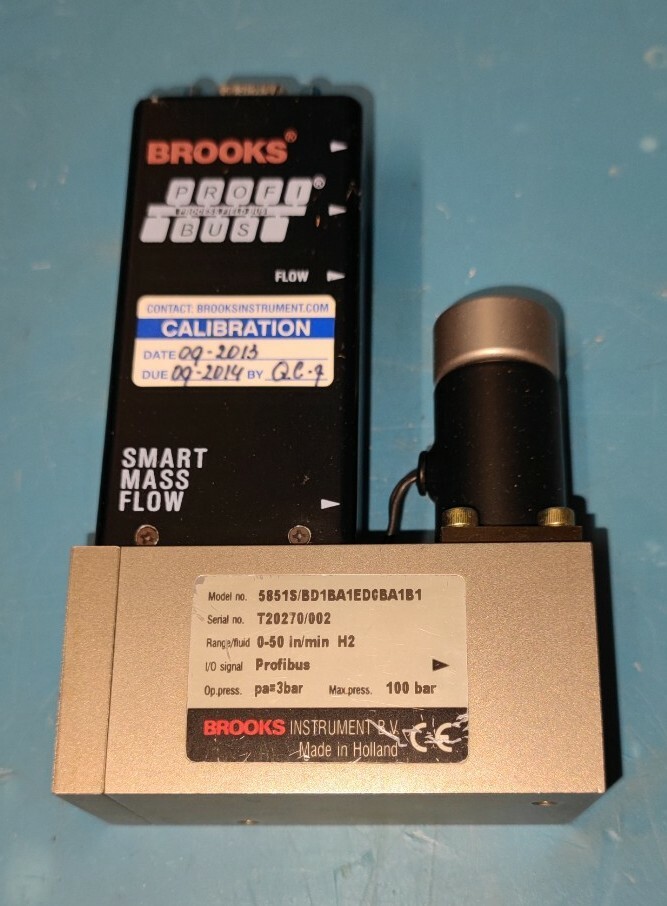 BROOKS 5851S/BD1BA1EDCBA1B1 SMART MASS FLOW