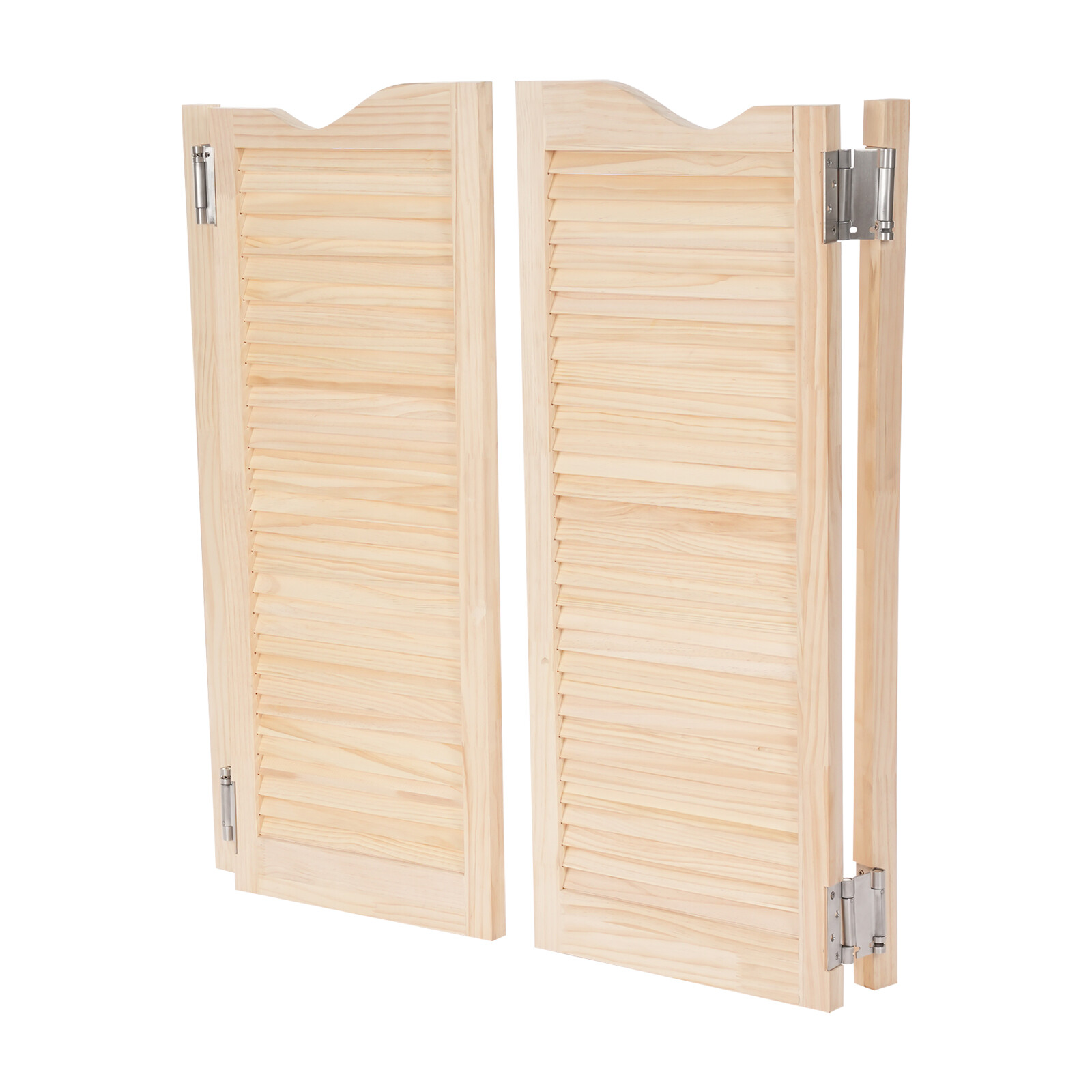 Wall-Mounted Double Half Door Double-hinged Café Door With Hinges 91cm/35.83in