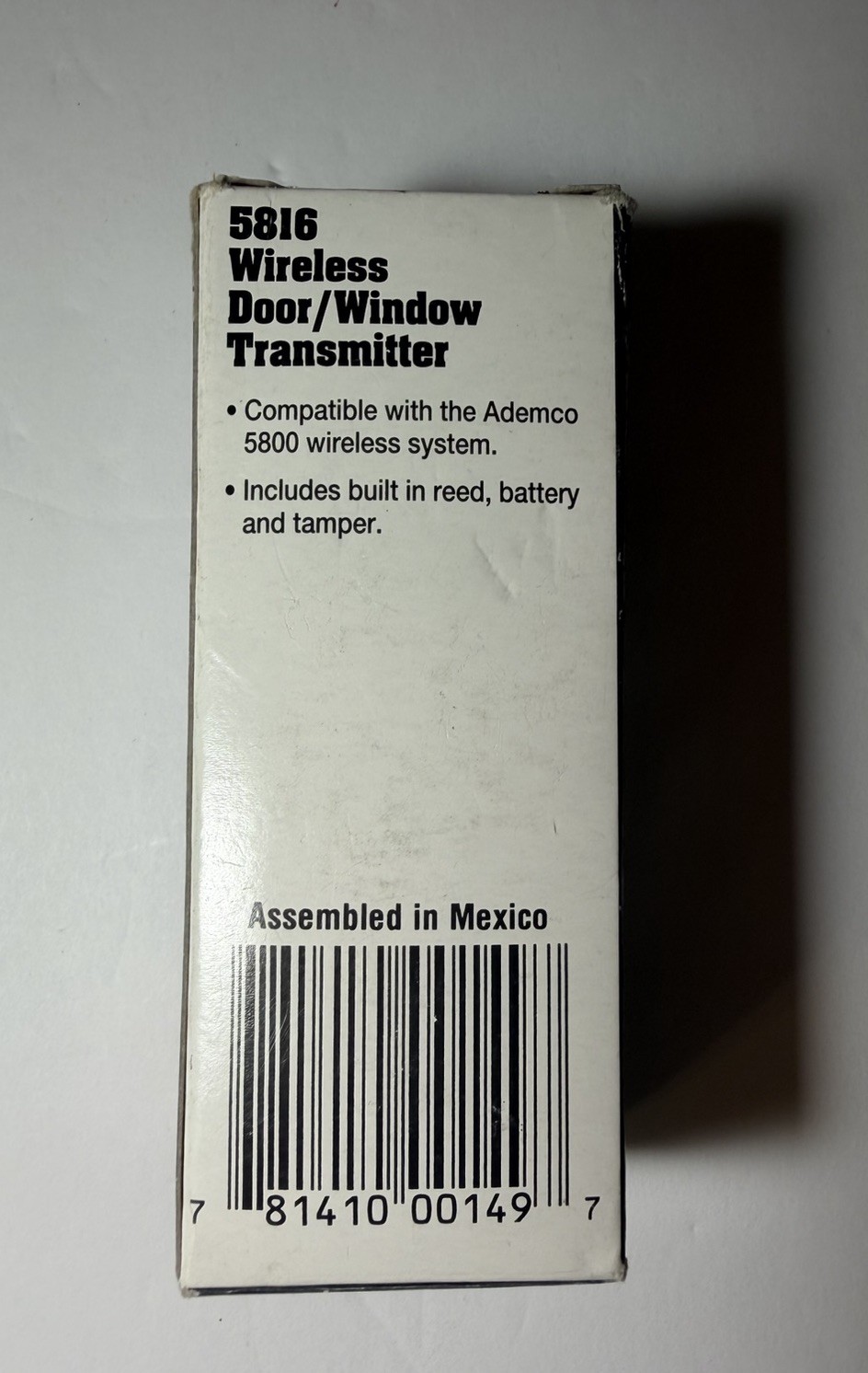 Ademco 5816 Wireless Door/Window Transmitter Security Sensor