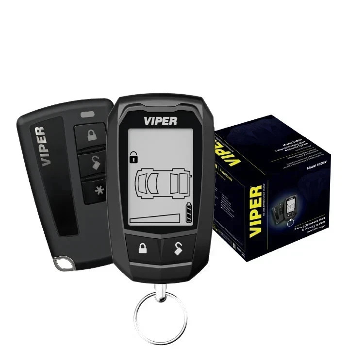 Viper 5308V 2-Way LCD Remote Control Alarm System Remote Start And Keyless Entry