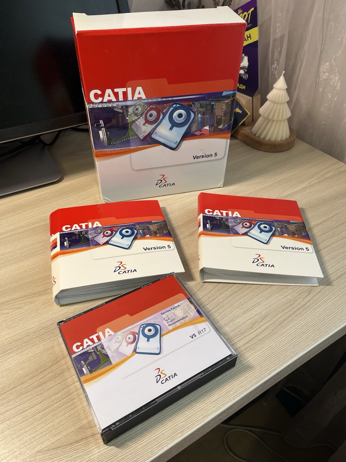 CATIA V5 R17 P2 Boxed Version – Original Discs – Collectible Read Description