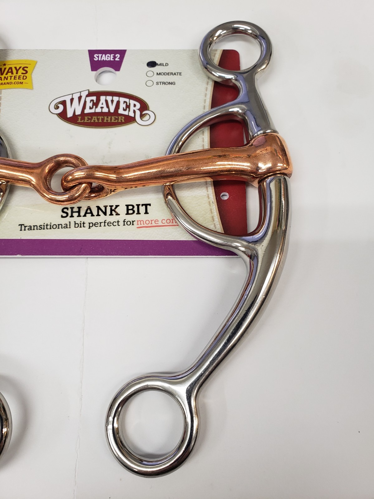 Weaver CA-5126 Stage 2 Shank Bit Size 6.75" Cheek Mild