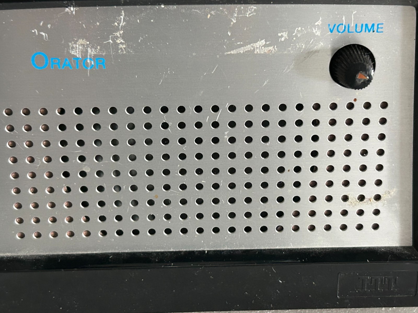 ITT ORATOR Phone-Intercom Amplified Speaker Box 010700-00A BLACK USED
