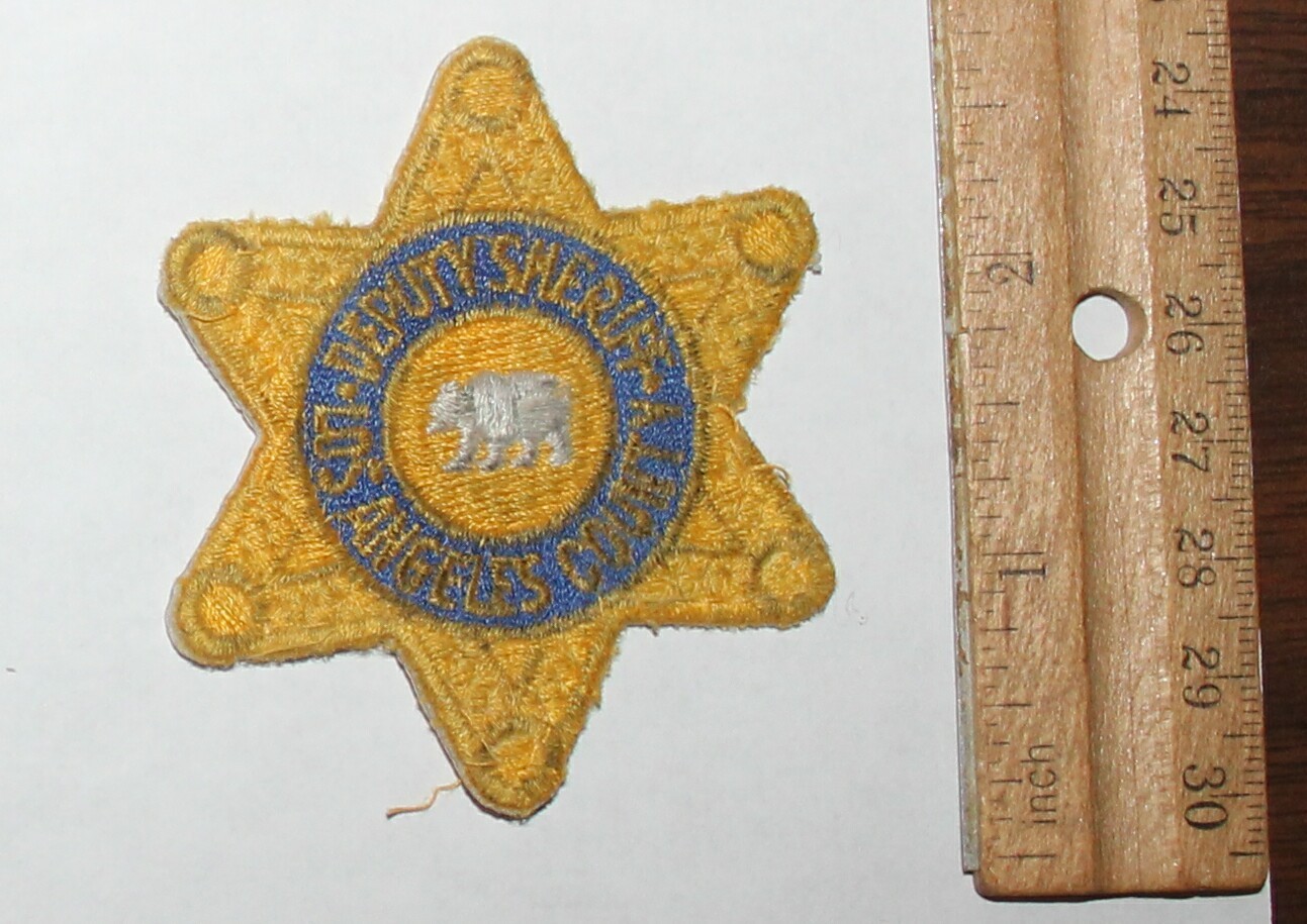 CALIFORNIA SHERIFF Deputy CA SD SO Los Angeles Used Worn patch