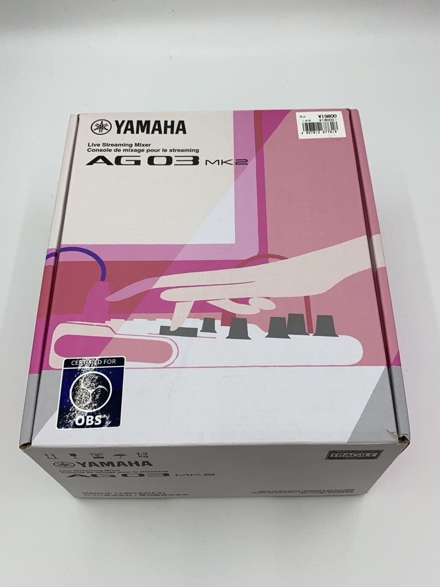 YAMAHA AG03MK2 MIXER Used