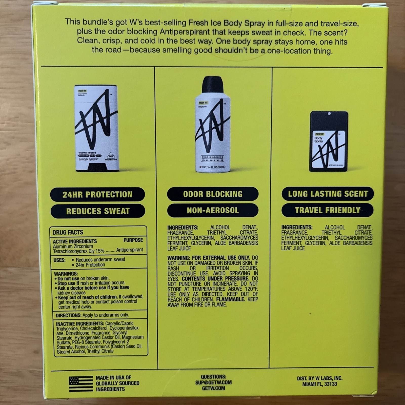 For the Win Fresh Ice Winning Scent 3pc Gift Set