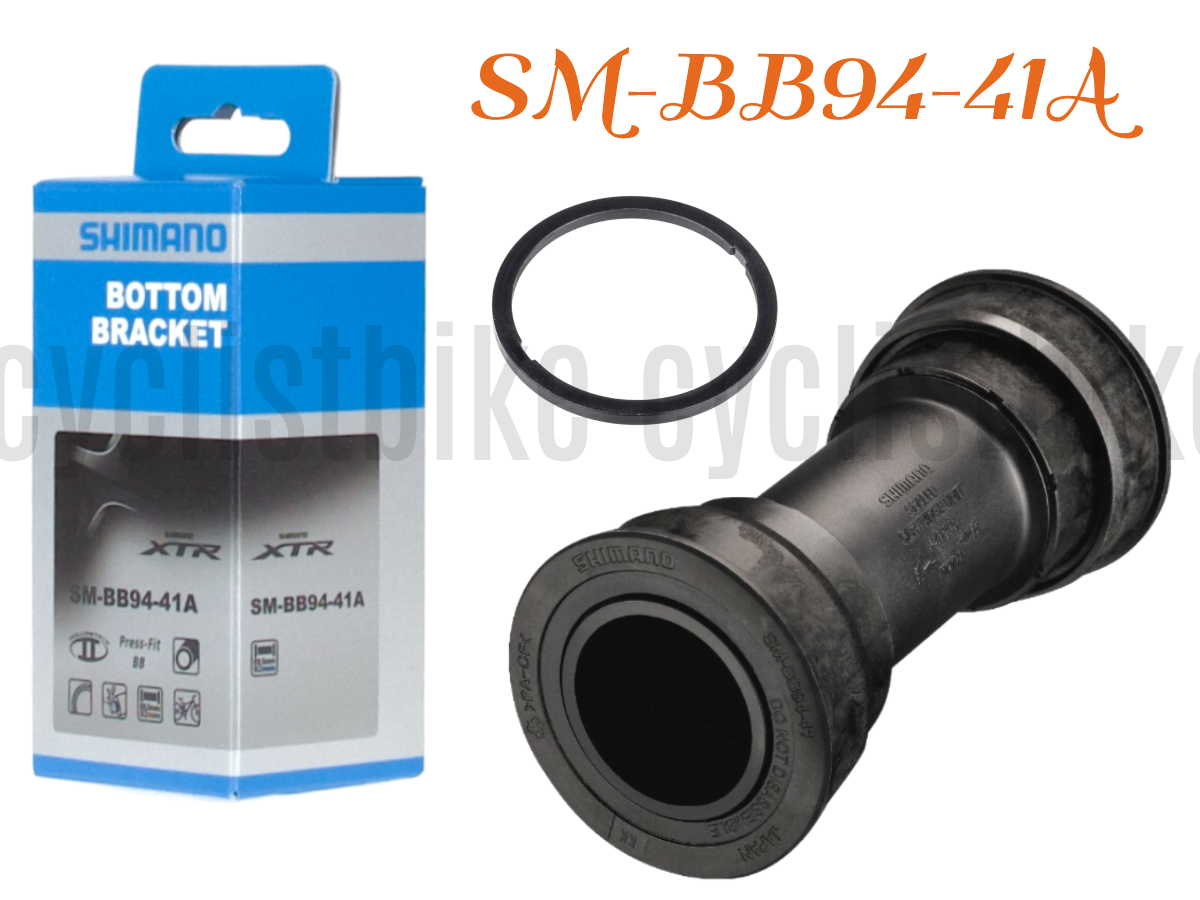 Shimano XTR SM-BB94-41A Press-Fit Bottom Bracket Hollowtech II New (ISMBB9441A)