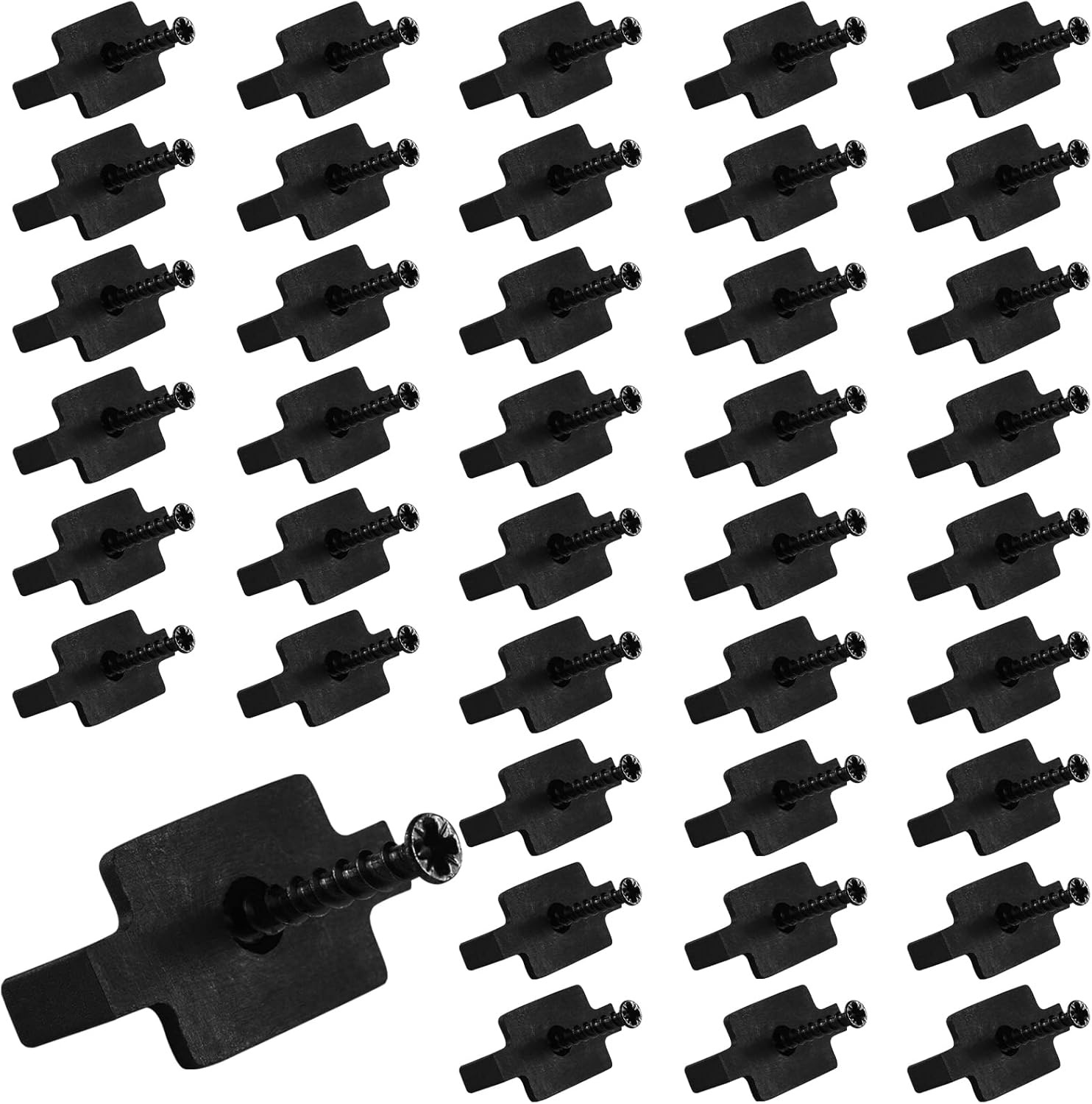 Hidden Fasteners Nylon Clips for Deck Fastening, Composite Decking Fasteners wit