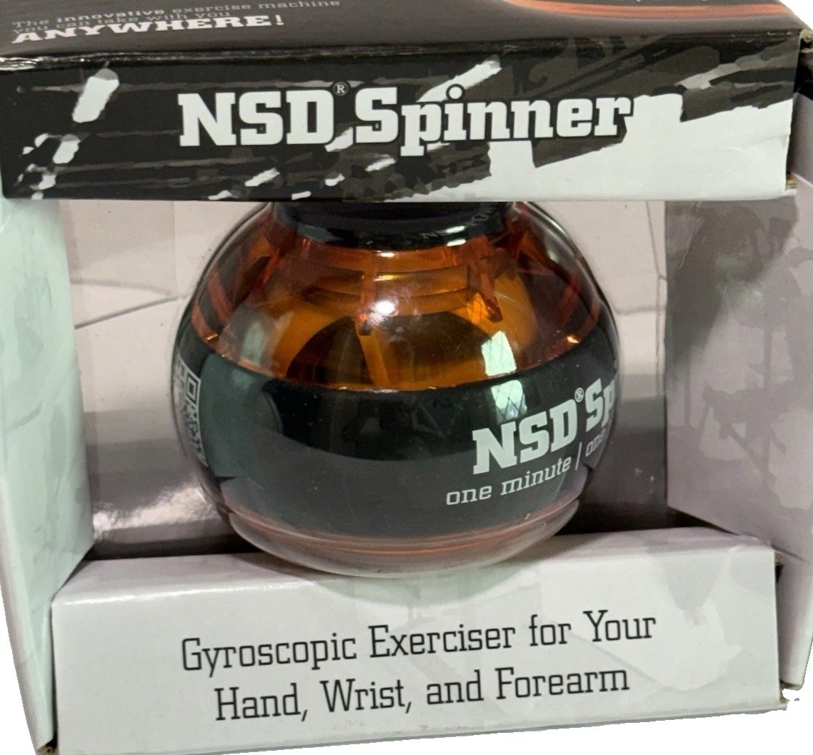NSD Power Essential Spinner Gyro Hand Grip Strengthener Wrist Forearm Exerciser