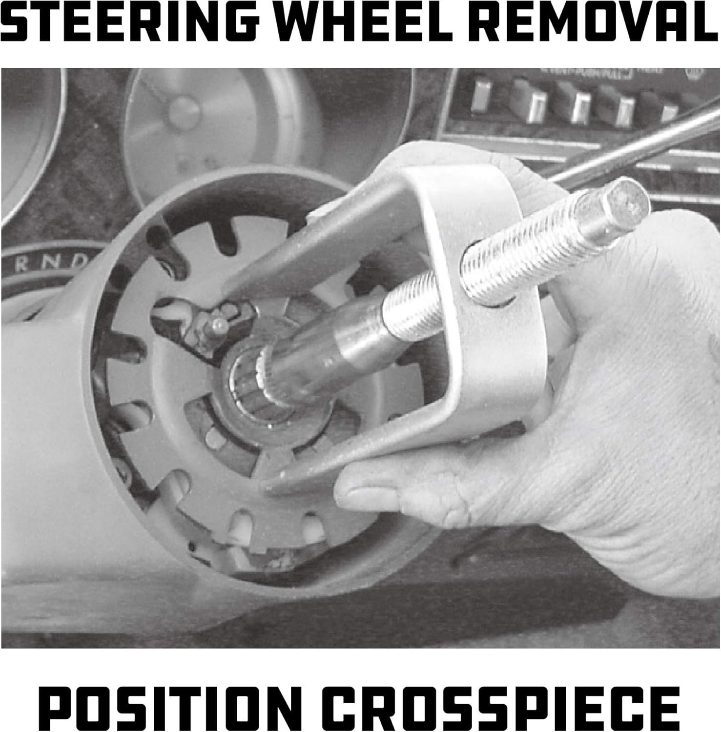 Master Steering Wheel & Lock Plate Remover Tool Set Installation Kit Puller Kit