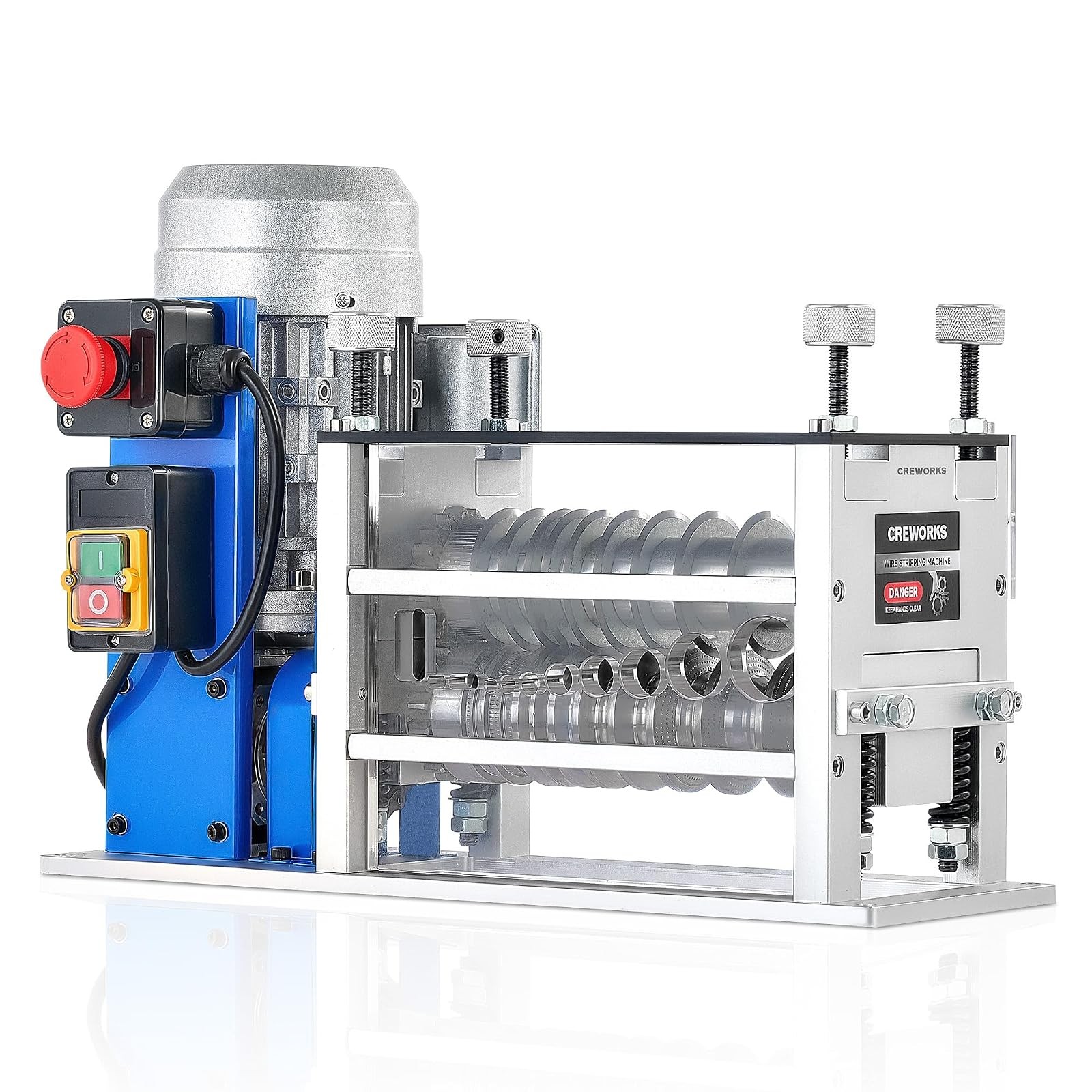 CREWORKS Electric Wire Stripping Machine 11 Channel 0.06-1.6in