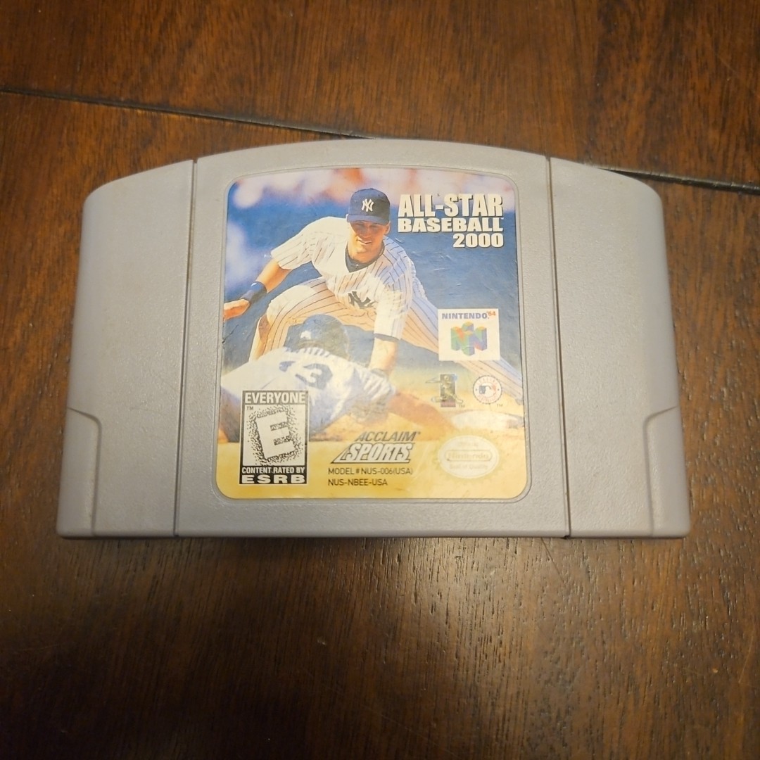 All-Star Baseball 2000 (Nintendo 64, N64) - Complete CIB - Tested - Authentic