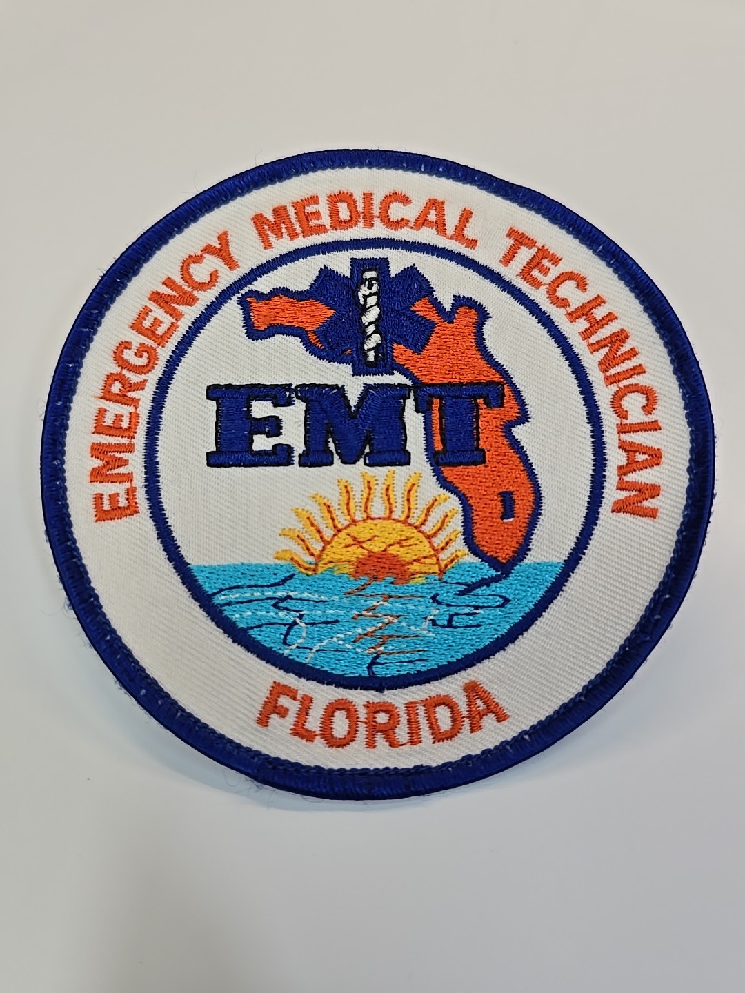 Florida EMT Patch Emergency Medical Technician Fire & Rescue #2