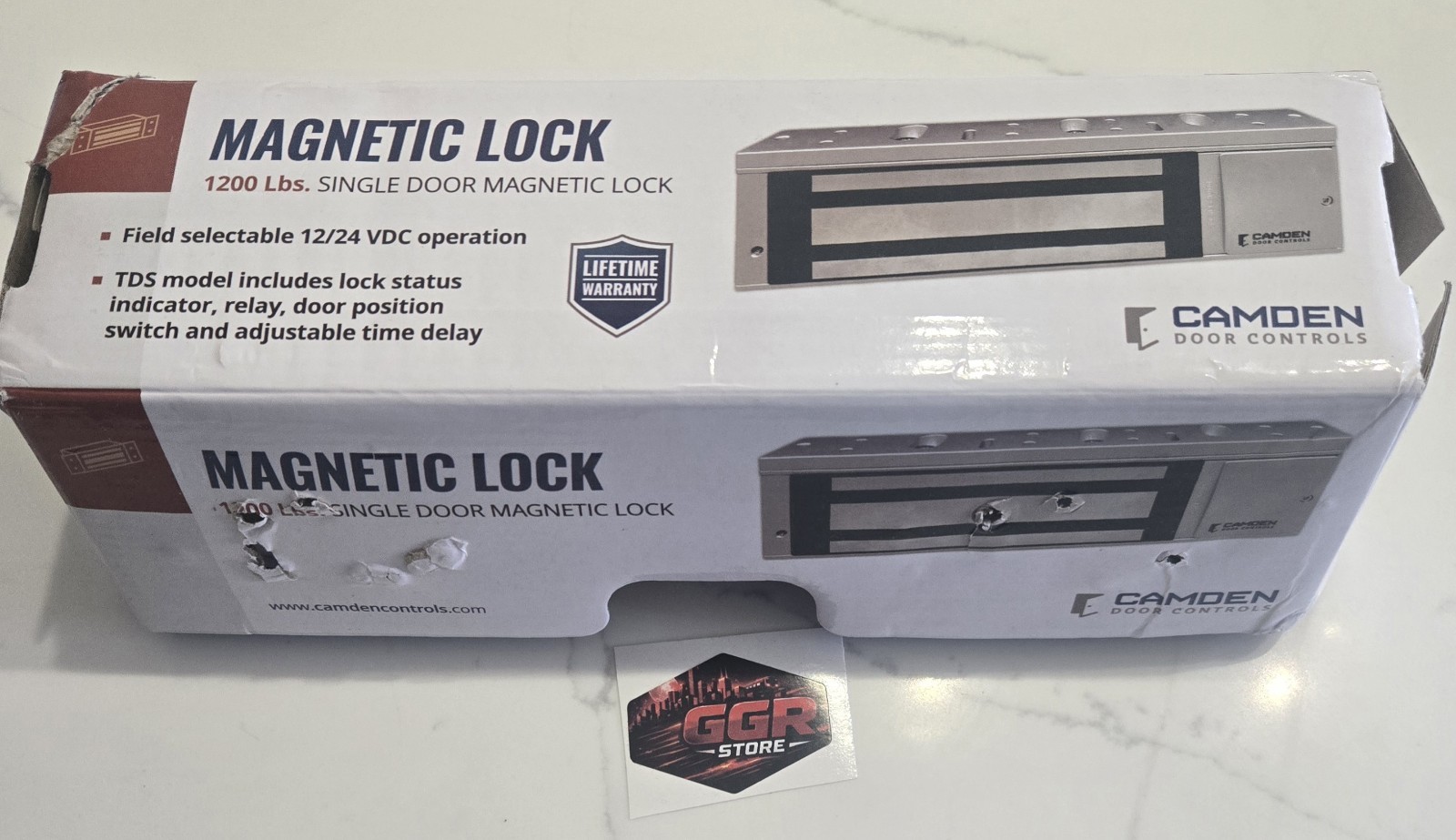 LOT OF 3 Camden CX-91S-12 Single Door Magnetic Lock 1200lb Holding Force
