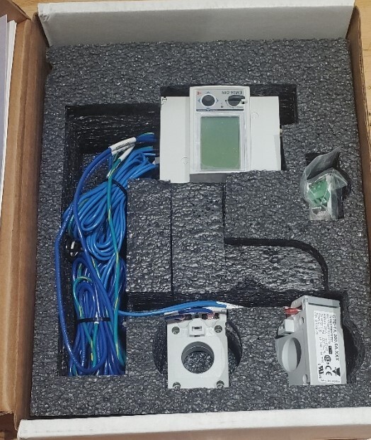 Carlo Gavazzi EM24-DIN Meter & 2 CTs (NEW)