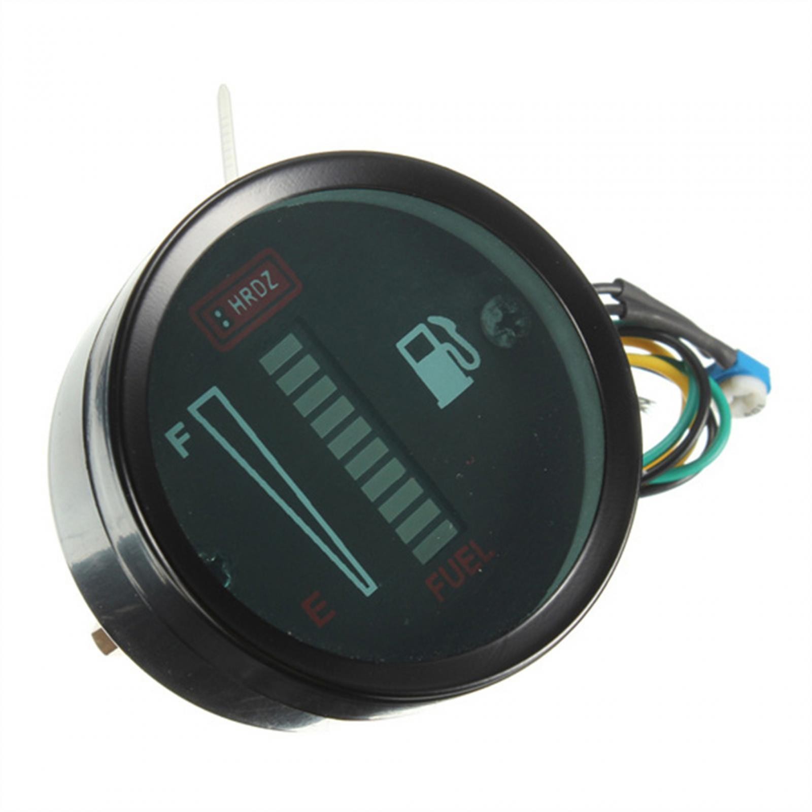 Motorcycle Car Fuel Level Gauge LED Display 12V